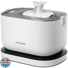 PETLIBRO Cat Water Fountain, Cordless Pet Water Fountain Battery 