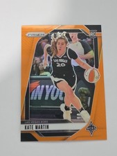 2024 Panini Prizm WNBA Orange Prizm Rookie Kate Martin RC /99 #126