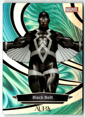 Kakawow Marvel Aura 2025 AM-IC-25 Black Bolt Cyan Refractor 79/145