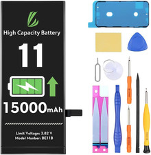 Battery for Iphone 11, 15000 Mah High Capacity Replacement Battery for Iphone 11
