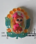 Vintage 1967 Jewerly Kiddles Hearts N Flower Doll Pin Brooch Locket Mattel EVC