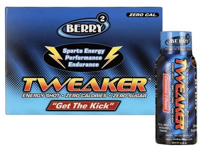 Tweaker Energy Shot,Berry,2fl oz, 12 Count