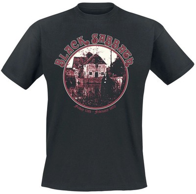 Black Sabbath T-Shirt Herren Anniversary House schwarz Band-Merch, Bands
