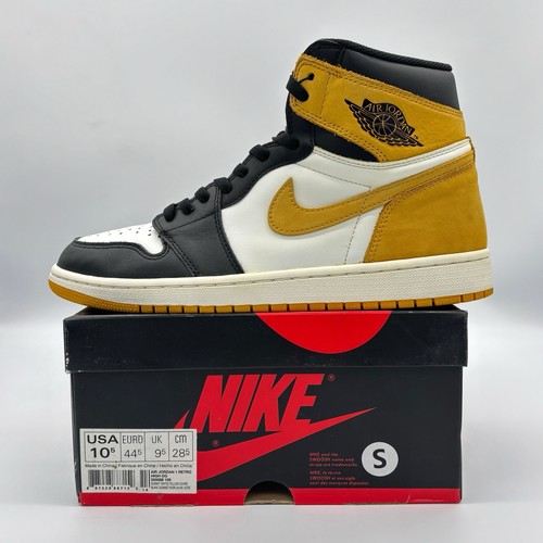 Size 10.5 - Air Jordan 1 Retro OG High Yellow Ochre (2018) - Picture 12 of 12