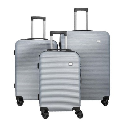 Koffer Suitcase 3er Set, Trolley Reisekoffer, Rollkoffer Handgepäck mit 4 Rollen