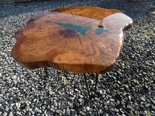 baumscheibe epoxid tisch couchtisch bestelltisch