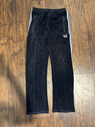 Black Needles Velour Track Pants Size Xs From Japan
