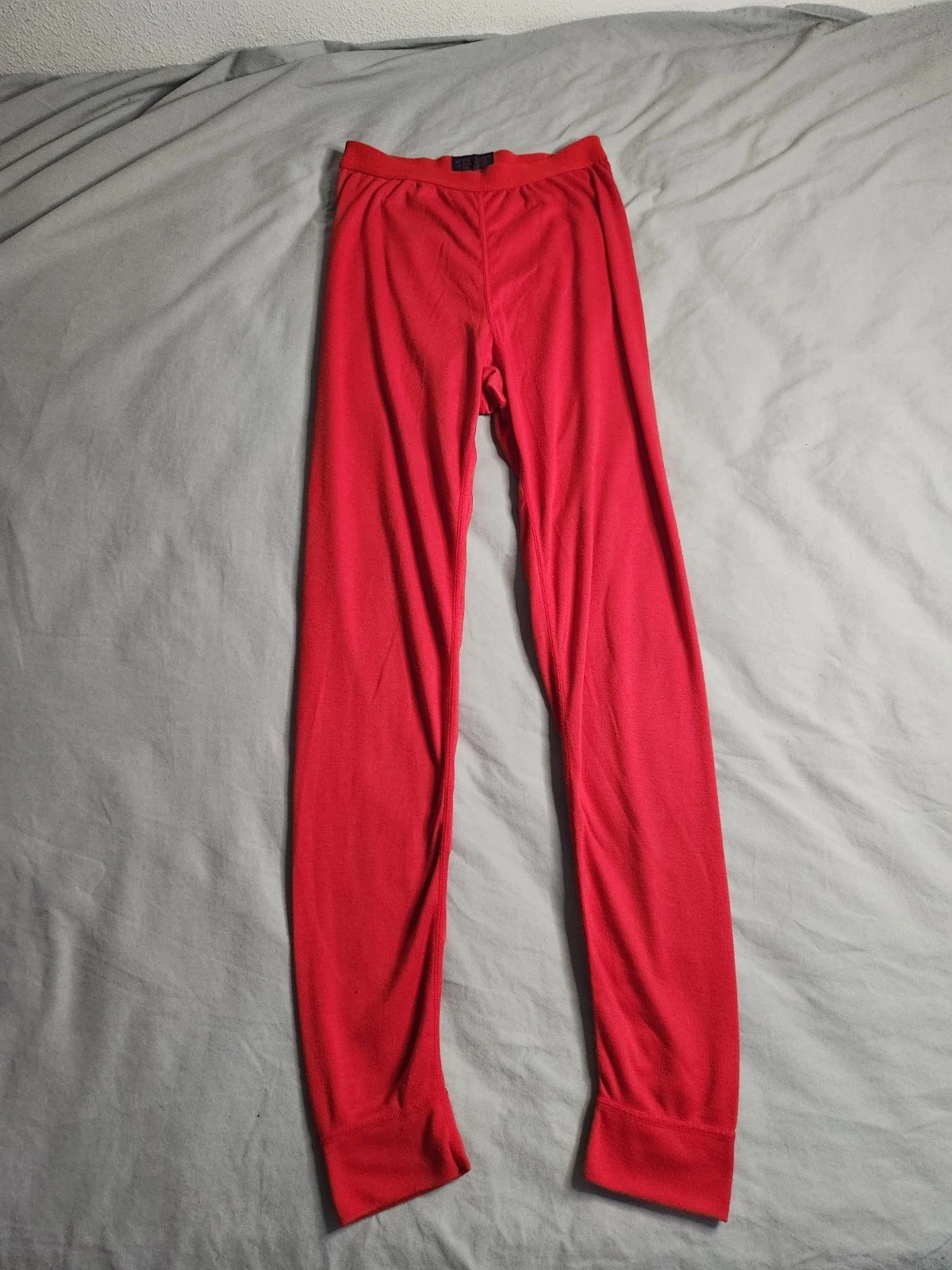 Vintage 80s Patagonia Capilene Baselayer Bottoms Pants Mens Size Medium Red NEW