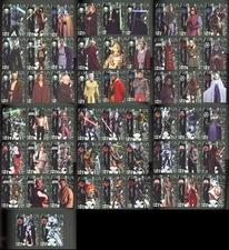 2015 Star Wars High Tek Form 2 Pattern 2 Complete 56 Card Set