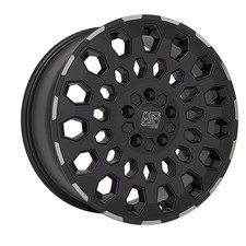 ALUFELGE MSW MSW 99 VAN FUR JEEP GRAND CHEROKEE 8X17 5X127 MATT BLACK LIP POLIS