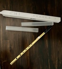 Sondery Irish Tin Whistle Key of C Made from Brass Bright Brass Wind Sound NOS