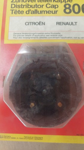 Genuine Bosch Distributor Cap 1235525806 Renault Citroen - Picture 2 of 4