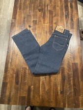 1990  s NOS Lee Raw Denim Jeans 26 x 30 Student