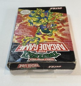 Teenage Mutant Ninja Turtles II: The Arcade Game (Nintendo NES) CIB Complete