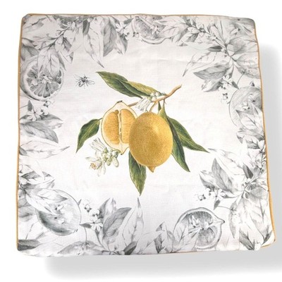 Williams Sonoma Meyer Lemon Botanical Indoor/Outdoor Tailored Pillow Cover