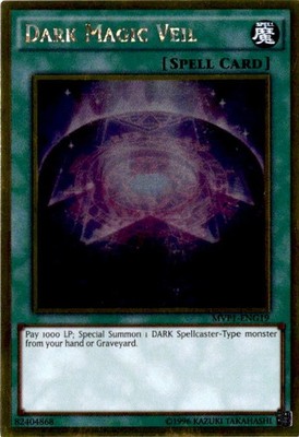 Dark Magic Veil Gold Rare The Dark Side of Dimensions Movie Pack: Gold Edition M