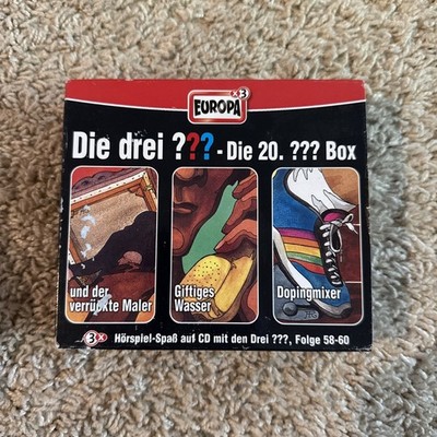 Die Drei ??? - Die 20. Box - und der  Maler / Giftiges Wasser / Dopingmixer (CD)