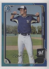2015 Bowman Draft Chrome Blue Refractor 56/150 Jacob Gatewood Jake #104 k1i