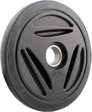 Kimpex - 298927 Idler Wheel with Bearing 6205-2RS Black Group 10 165 mm OD x 1"