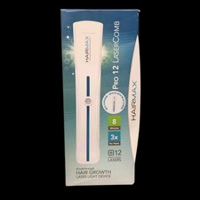 HairMax Pro 12 LaserComb Hair Growth Laser Light Device Hair Loss Treatment NEW