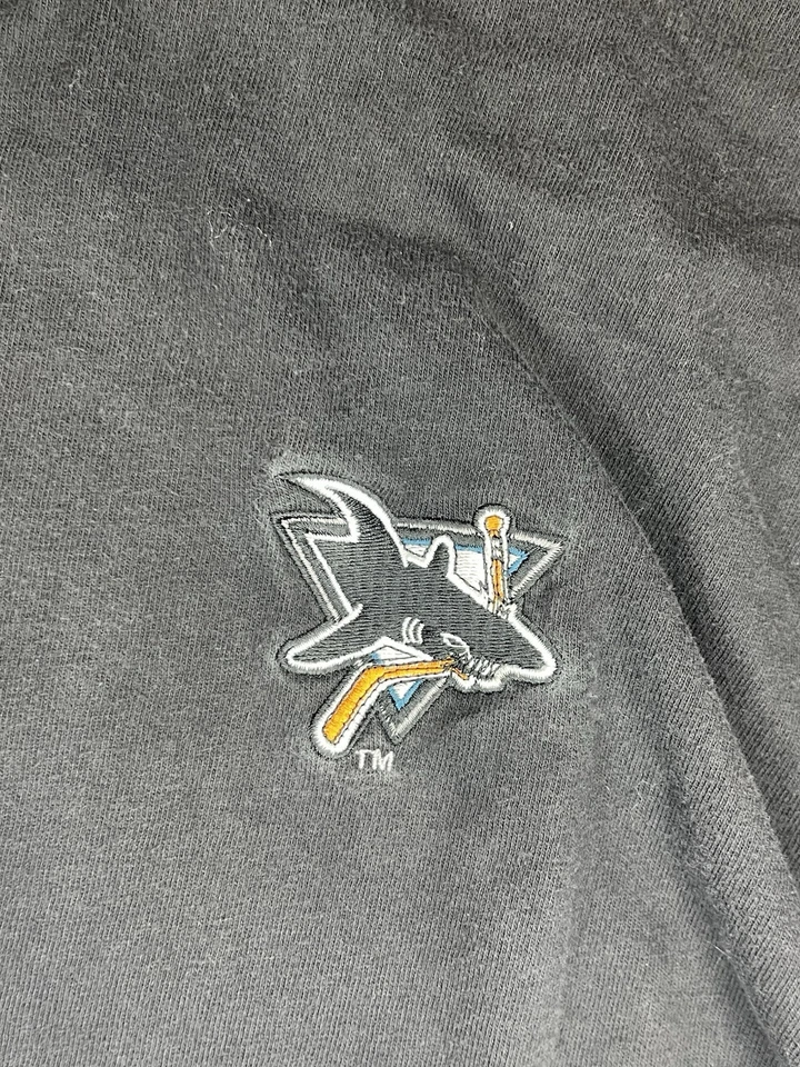 Vintage 90s Starter San Jose Sharks Long Sleeve Mock Turtle Neck Mens Size XL - Image 4 of 4