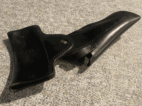 Vintage Don Hume Swivel holster - fits 4 inch revolver - nice! - Picture 3 of 8