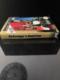 NES Nintendo Nobunaga&rsquo;s Ambition CIB Complete Box Manual Insert Foam Tested KOEI