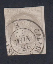 (FR1) Timbre Classique des colonies générales n°16, Oblitéré signé cote 750 Euro