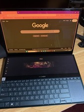 ASUS ZenBook Pro Duo UX581 Laptop, 15.6  4K UHD NanoEdge Touch Display, RTX 2060