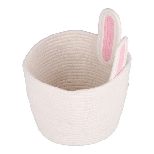 US Storage Basket Rugged Lovely Small Bunny Attractive Decorative Home Furnishin - Picture 16 of 22