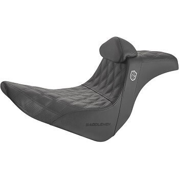 SADDLEMEN Pro Series SDC Performance Grip Seat for 18-22 Low Rider & Sport Glide