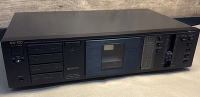 Nakamichi BX-100 Stereo Cassette Deck Serviced Calibrated Tested