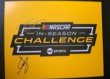 AUTOGRAPHED NASCAR 2026 TNT 8x10 Hero Post card Earnhardt Logano Blaney McMurray