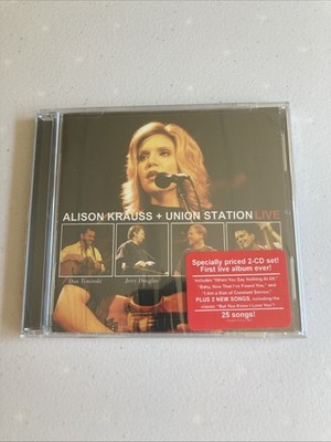 Alison Krauss + Union Station Live (CD, 2002, 2-Disc - Brand New Sealed