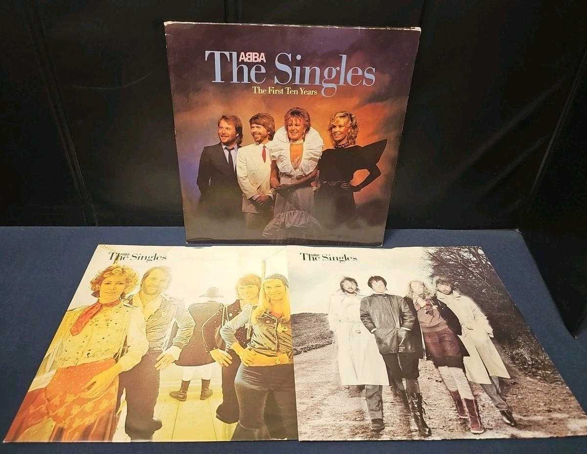 ABBA - THE SINGLES : THE FIRST 10 YEARS 1982 VOGUE UK IMPORT 2 LP