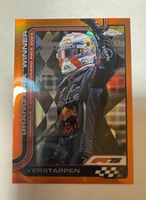 2025 Topps Chrome F1 Max Verstappen Orange Refractor /25
