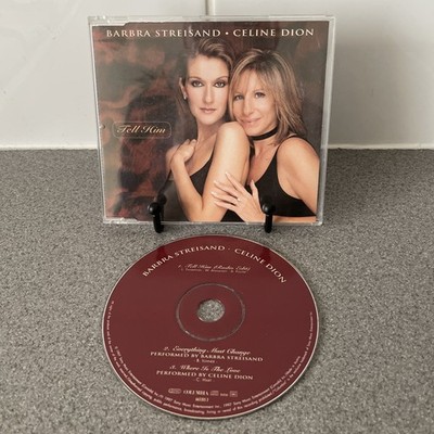 Barbra Streisand & Celine Dion   Tell Him 3-track CD single (1997)