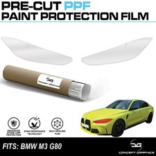 Headlight Stone Chip Scratch Guard Paint Protection film PPF for BMW M3 G80