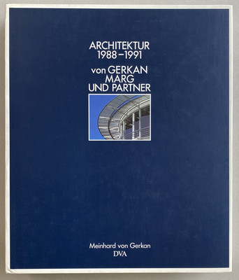 Architektur 1988-1991 Gerkan Marg & Partner (1992 German Text Signed Table HCDJ)