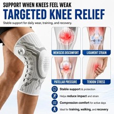 Adjustable Compression Knee Brace Patella Stabilizer Meniscus Support Large
