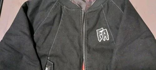 FA F*CKING AWESOME NEW WITH TAGS REVERSIBLE BOMBER-BLACK MEDIUM video thumbnail