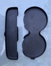 99-02 Chevy Silverado Tahoe Yukon Sierra Center Console Cup Holder Inserts Oem