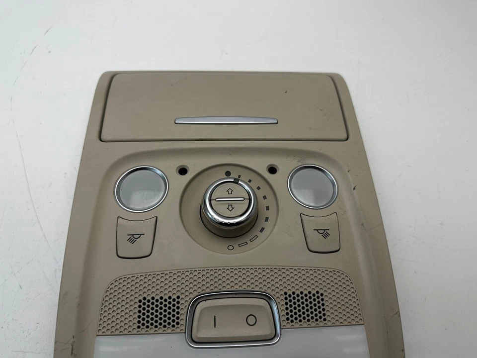 AUDI Q5 2012-2017 TECHO CONSOLA SUPERIOR DOMO LUZ LÁMPARA BEIGE OEM Foto 3 de 4