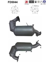 PARTIKELFILTER FÜR AUDI A5 (8T3), AUDI A4 B8 (8K2) - AS FD5044