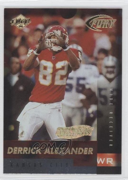1999 Collector's Edge Fury Gold Ingot Derrick Alexander #5 0o9