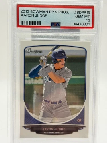 Aaron Judge 2013 Bowman Draft Picks & Prospects #BDPP19-PSA 10 Yankees Rookie RC