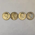 Kennedy Half Dollar 4 Coin Lot