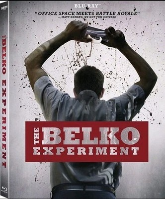 The Belko Experiment Blu-ray Horror R John Gallagher Jr. *NEW, SEALED*