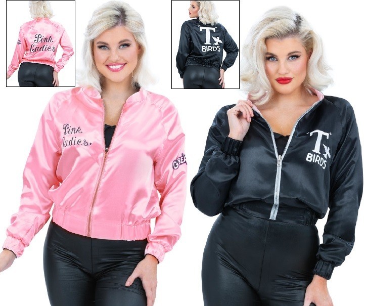 Chaqueta de vestir elegante reversible rosa dama T pájaro grasa con licencia para damas de Smiffys