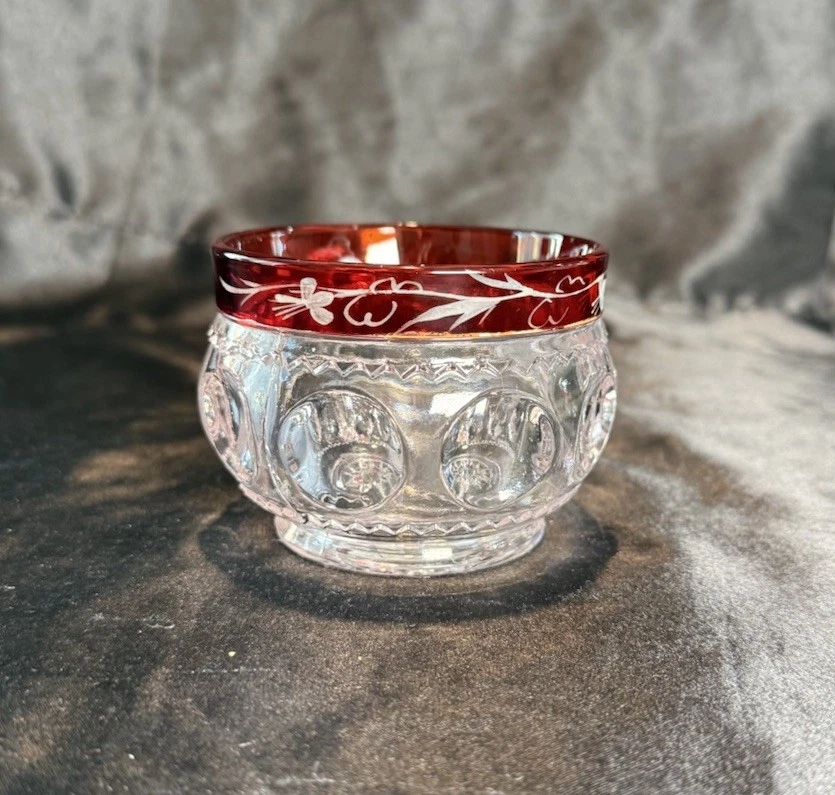 25+ Indiana Glass Kings Crown Ruby In 40s 50s 60s Glassware for